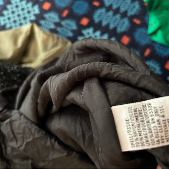 Elegant Vintage Ports International Metallic Cocktail Dress - Picture 3 of 5